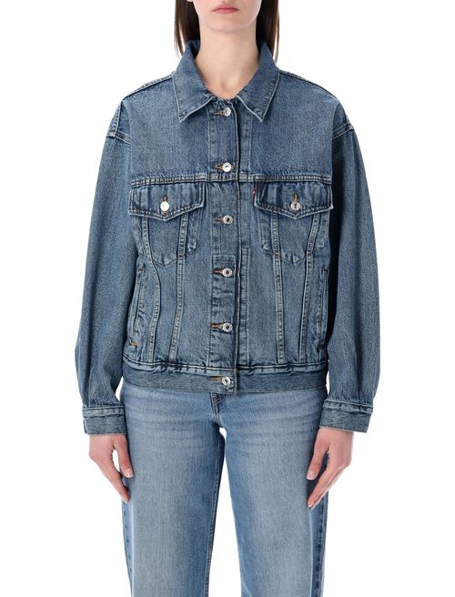 90s Trucker Jacket - Relaxed Fit Size S