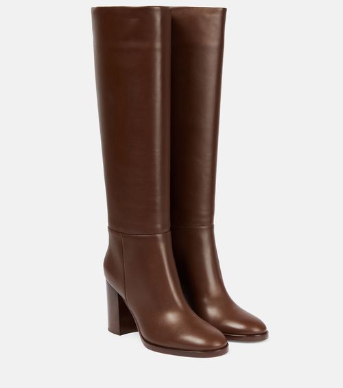 Santiago knee-high leather boots