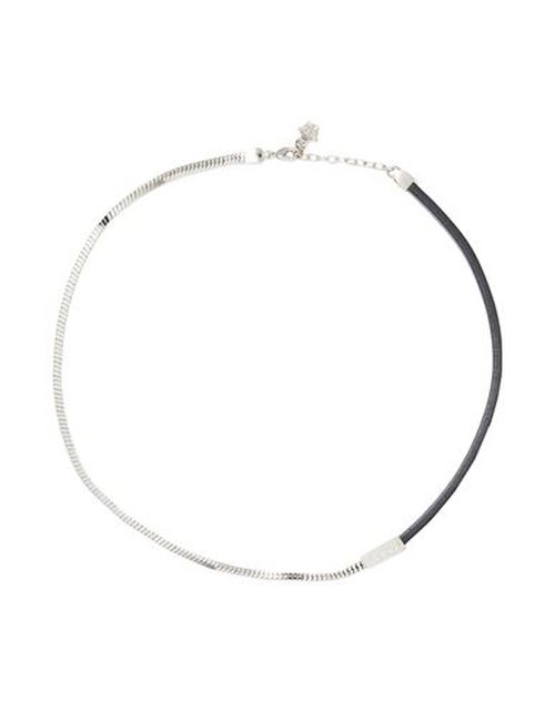 Man Necklace Silver Size