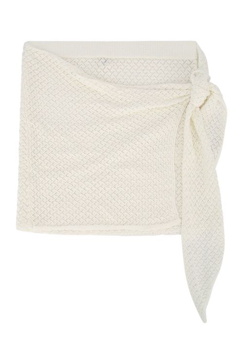 Tanzania Wrap Skirt — White