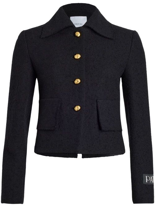 Iconic tweed short jacket - Black