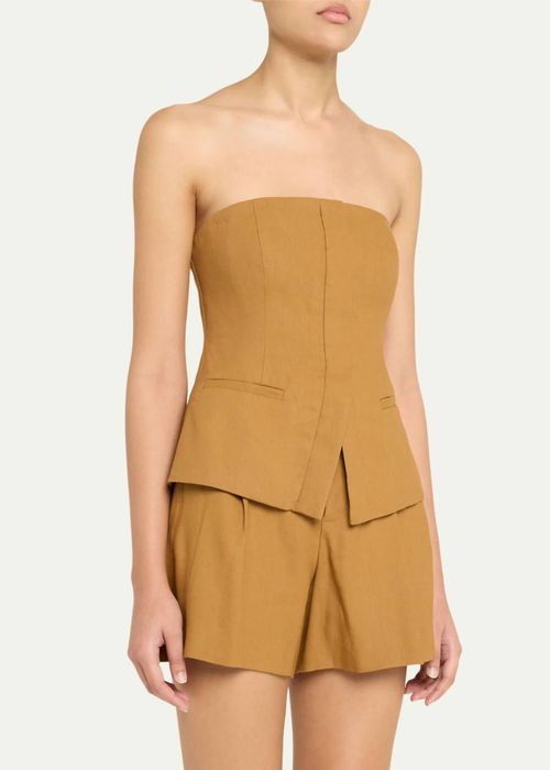 Women's Renee Strapless Top In Copper