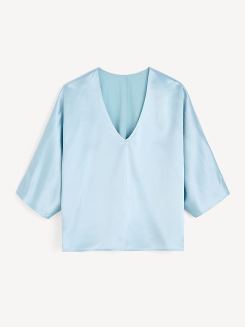Lucia satin blouse