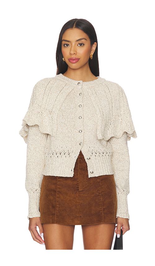 Free People Bali Cape May Sweater in Neutral. XL. Also in L, M