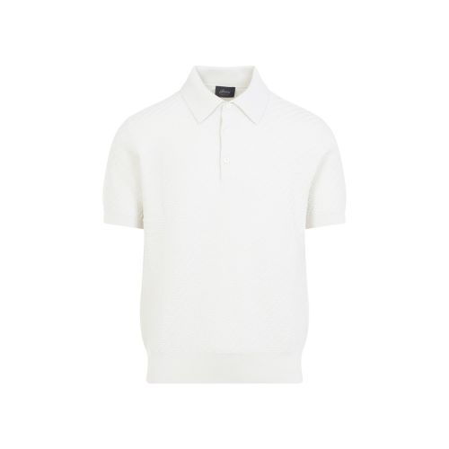 White Shirt Collar Polo