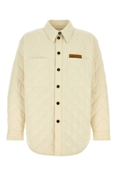 Ivory tech cotton jacket