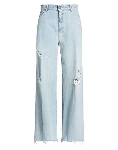 Woman Jeans Blue Size 26 Cotton