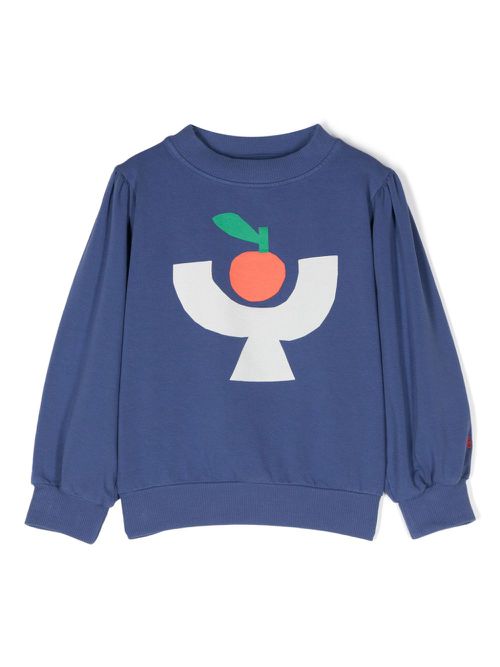 Tomato Plate sweatshirt - Blue