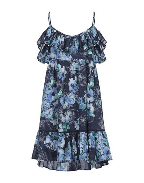 Woman Midi dress Midnight blue Size XS Cotton