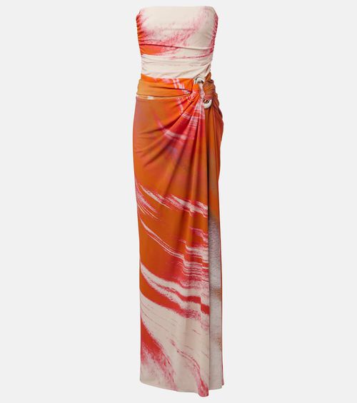 Emma printed jersey maxi dress