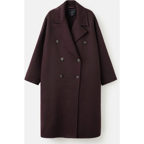 Mango Wool Mix Double Breasted Coat