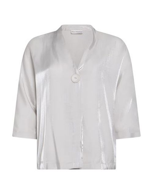 Woman Jacket Light grey Size 10 Viscose, Polyester