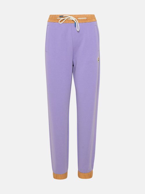 Lilac Cotton Sweatpants