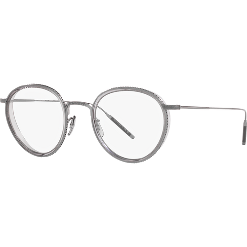 Oliver Peoples Unisex Oliver Peoples OV1318T TK-8 5254 Optical frames Titanium Silver Transparent Pantos Norma