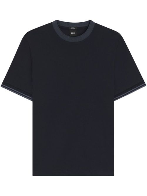 Dark Blue Crewneck T-Shirt