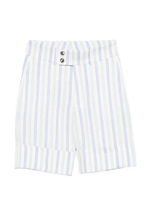 High-Waisted Bermuda Shorts