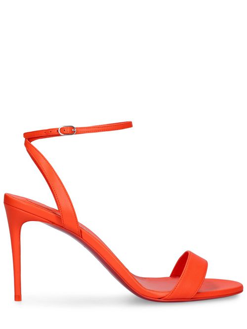 85mm Loubigirl Leather Sandals