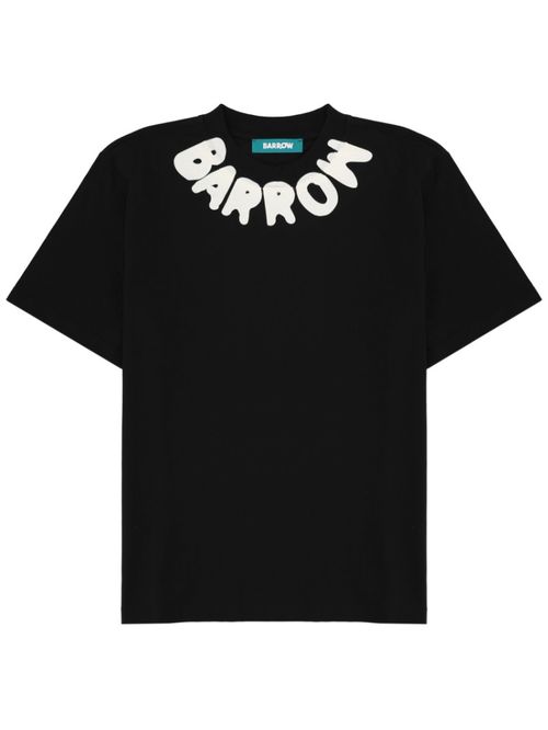Black Logo Crew Neck T-Shirt
