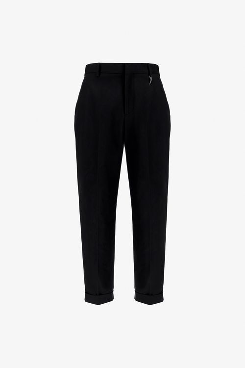Tailored Slim Pants With Fang