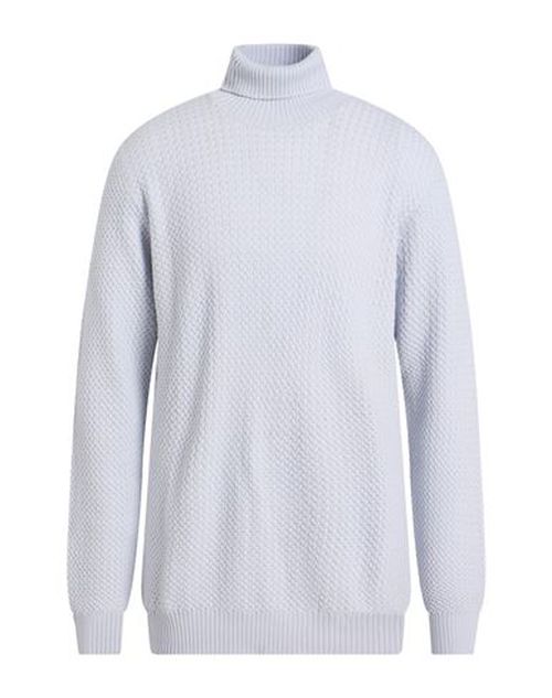 Man Turtleneck Sky blue Size 46 Virgin Wool