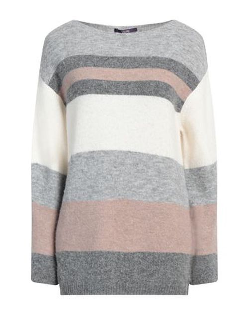 Laurèl Woman Sweater Light grey Size 8 Polyamide, Polyacrylic, Wool, Viscose, Elastane