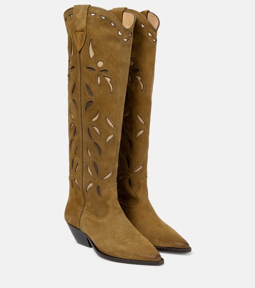 Denvee suede knee-high boots