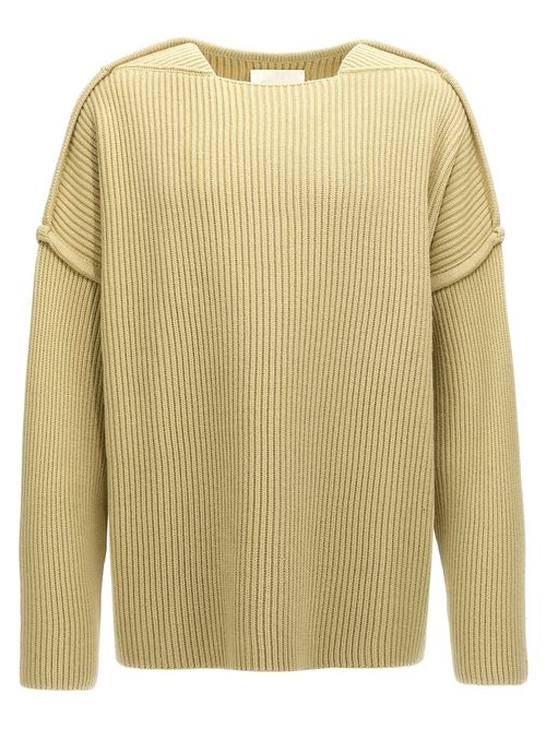 Geometric Neckline Sweater Sweater, Cardigans