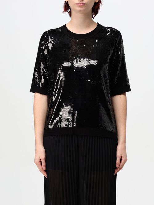 Top Woman color Black
