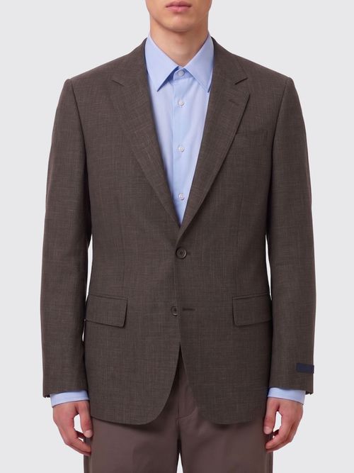 Jacket Men color Brown