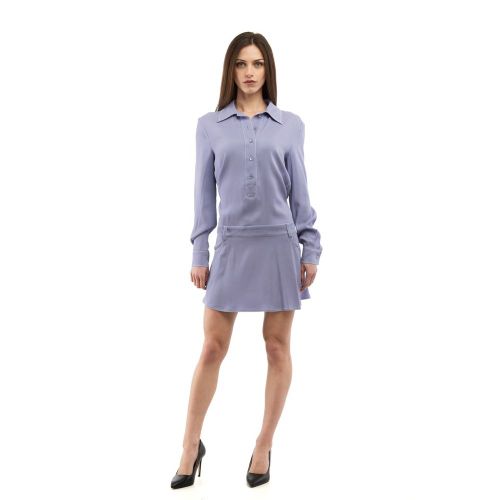 Lilac Knit Dress — Purple