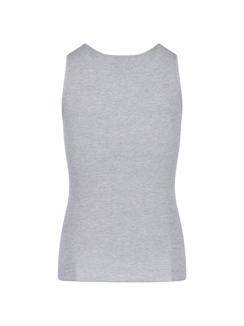 Cotton-Polyester Crewneck Top for Men