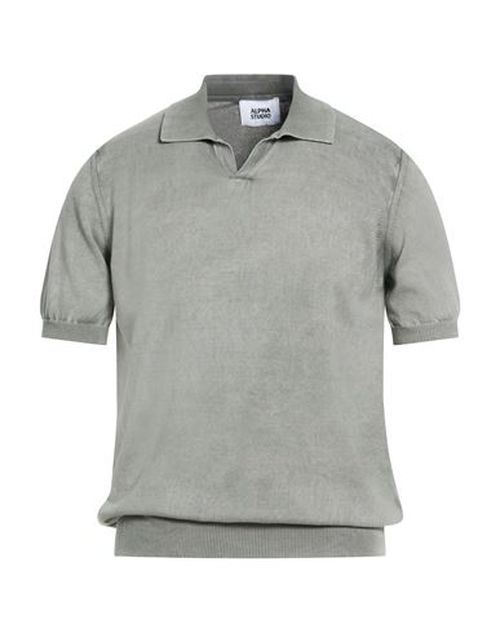 Man Sweater Grey Size 44 Cotton