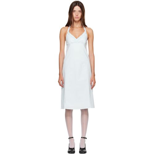 Blue Sky Halter Midi Dress