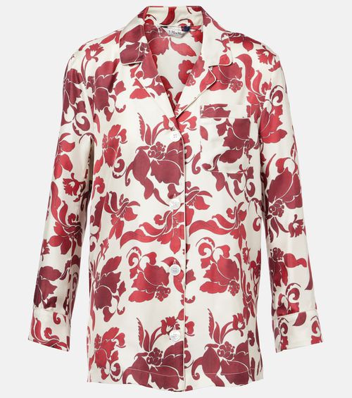 'S Max Mara Alan silk jacquard blazer