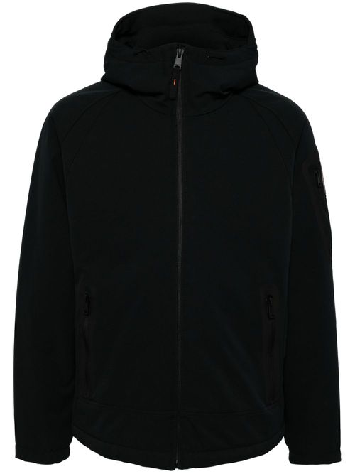 Zip fastening padded jacket - Black
