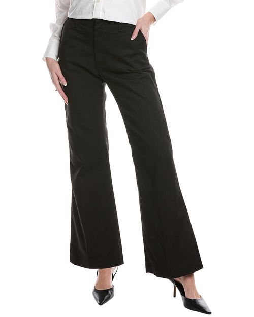 Mid-Rise Flared Trouser Black Jean