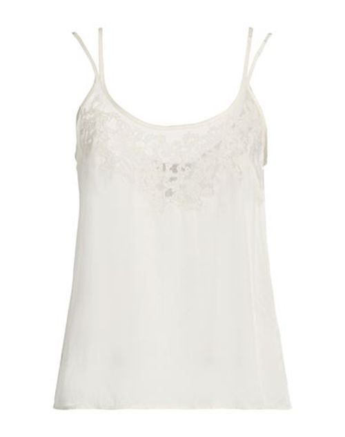 Woman Top White Size 10 Viscose