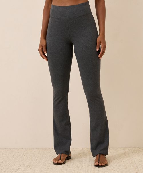 Women's Charcoal Heather On the Go-To Bootcut Legging HX