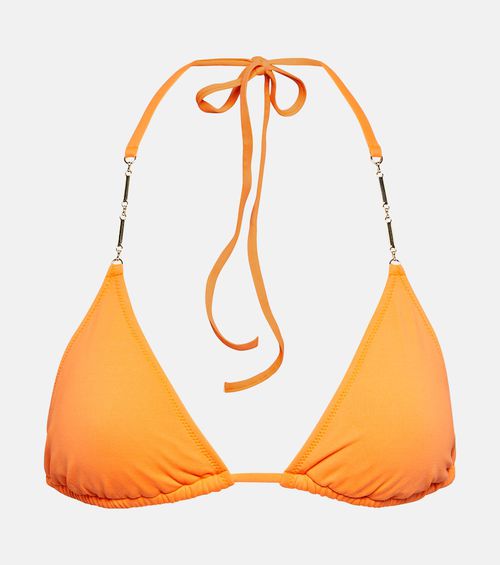 Mykonos triangle bikini top