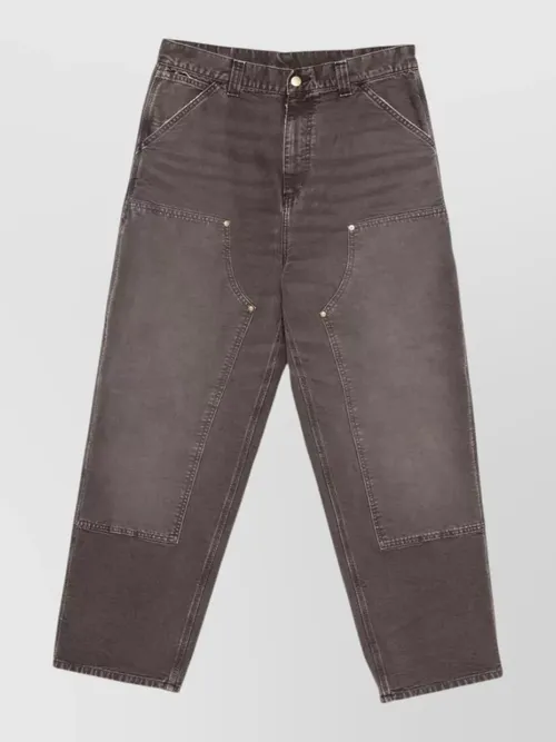 Carhartt Wip - denim workwear jeans hammer loop detai
