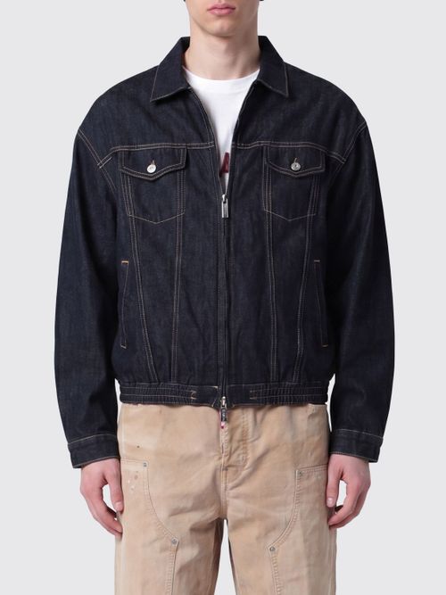 Jacket Men color Blue