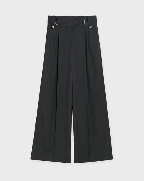 By Malene Birger Trousers Taal Black