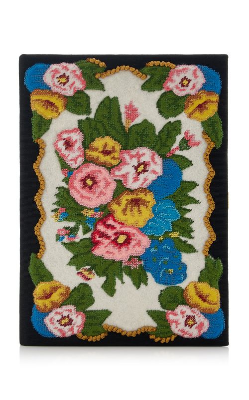 Flowers Book Clutch - Moda Operandi