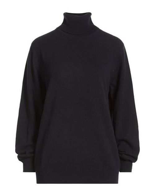 Woman Turtleneck Midnight blue Size M Cashmere