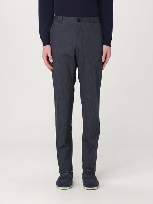 Pants Men color Blue