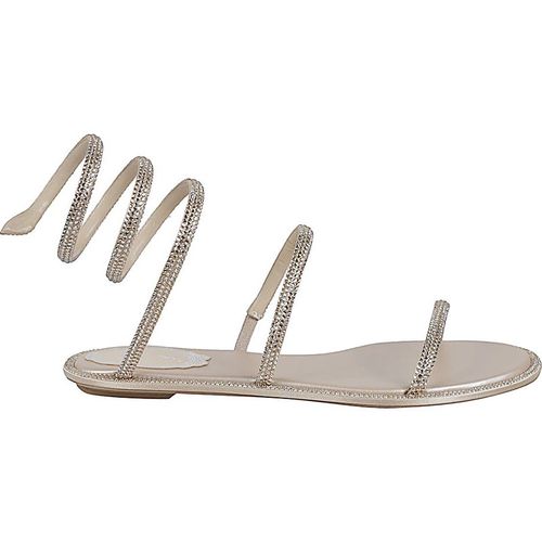 Rene' Caovilla Cleo platte sandalen