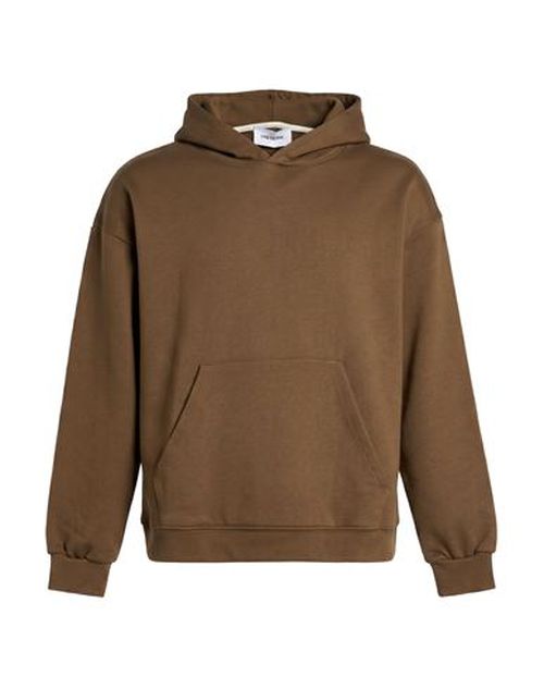 Man Sweatshirt Khaki Size S Cotton