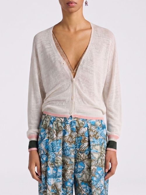 MOMONÌ Sweater Woman color White