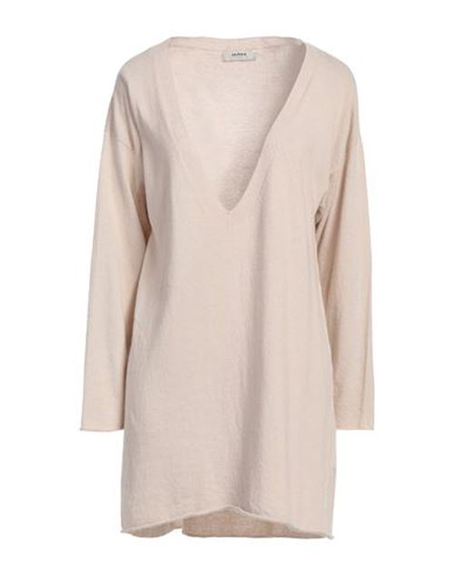 Alpha Studio Woman Sweater Beige Size ONESIZE Recycled wool, Viscose, Polyamide, Cashmere