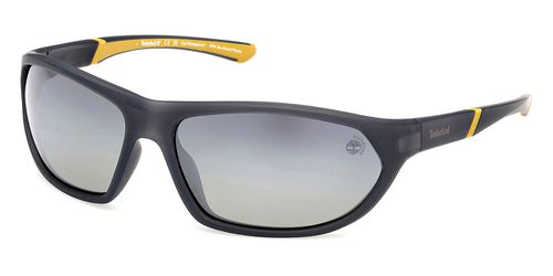 Polarized Smoke Wrap Mens Sunglasses TB00035 20D 67